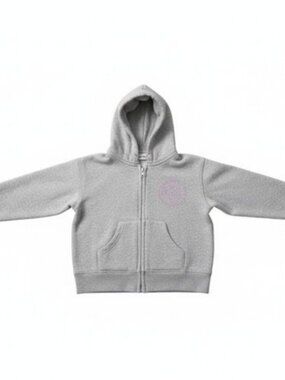PRECIOUS CARGO Gray Zip Front Hooded Sweatshirt Jacket Boys 3T